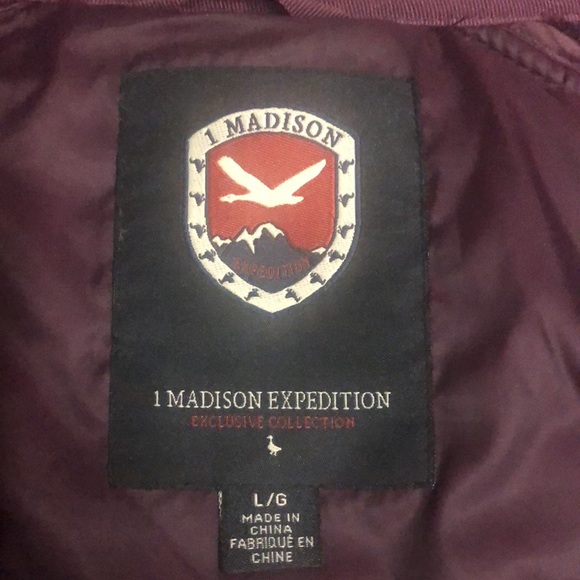 1 Madison Brand Fall/Winter Jacket Sz L - Picture 9 of 16